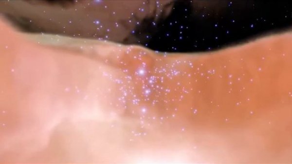 Туманность Ориона, как может выглядеть полет сквозь туманность