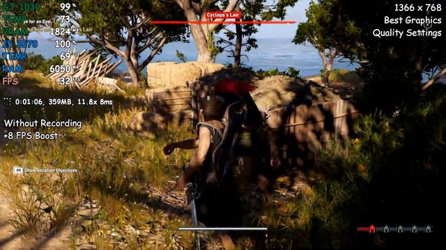 GT 1030 | Assassin's Creed Odyssey - 768p Best Graphics Settings смотреть онлайн
