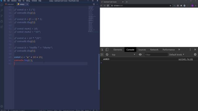JavaScript Crash Course - PART 2 смотреть онлайн