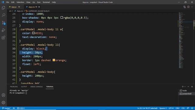 Snapdeal Ecommerce Development 13 - Header Cart Model смотреть онлайн