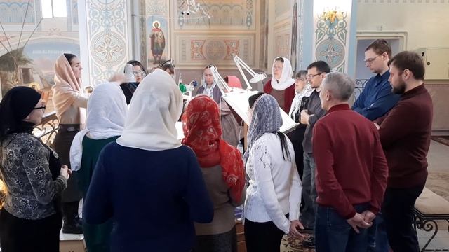 Ектения просительная (Киевская). Регент Екатерина Артюхова. смотреть онлайн