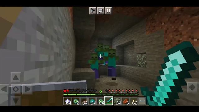 Can I kill this all zombie in 1 heart!!! | Can I kill all zombies | Minecraft | смотреть онлайн