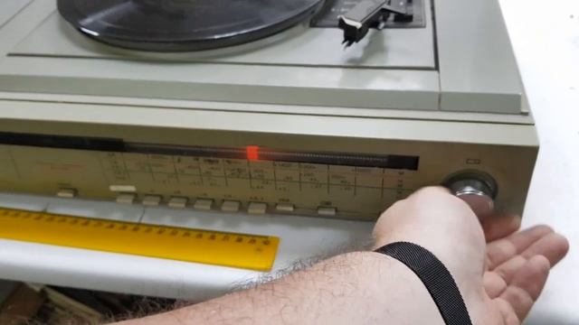 Радиола "Сириус-316 пано" 1986 г. из СССР - видео обзор работы смотреть онлайн