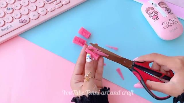 how to make keyboard and mouse / handmade keyboard and mouse / DIY Keyboard Pop-it ⌨️ смотреть онлайн