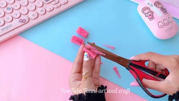 how to make keyboard and mouse / handmade keyboard and mouse / DIY Keyboard Pop-it ⌨️