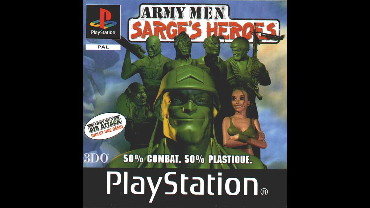 Army Men Sarge's Heroes (PlayStation 1) полное прохождение смотреть онлайн