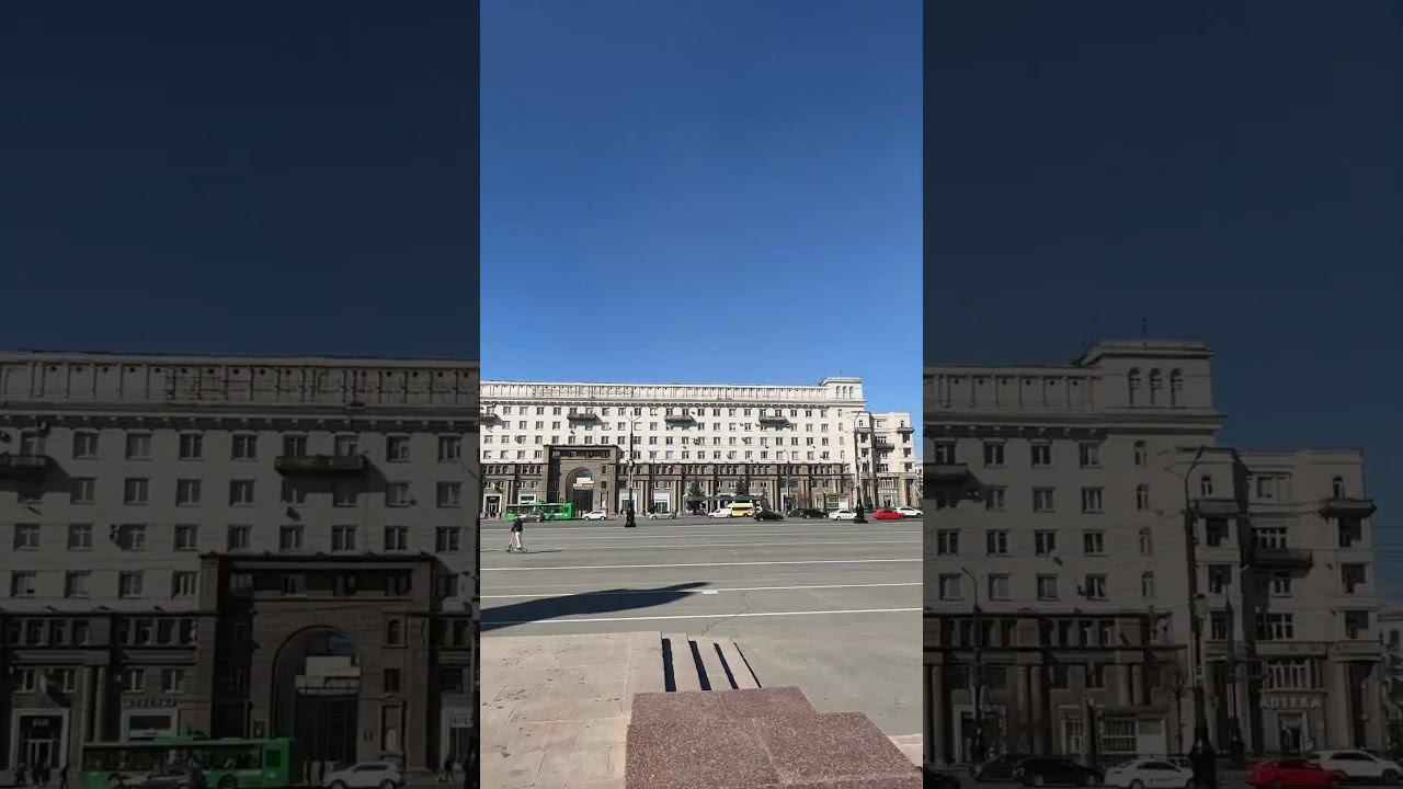 Челябинск, площадь Революции. Как-то быстро вышло... смотреть онлайн