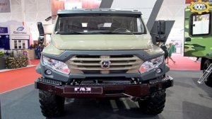 Вездеход «Вепрь Next»  ГАЗ впервые представил мощный внедорожник