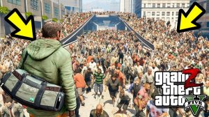 НАШЕЛ ВЫЖИВШЕГО В ЗОМБИ АПОКАЛИПСИС! ЗОМБИ МУТАНТ В ГТА 5 МОДЫ! ZOMBIE ОБЗОР МОДА GTA 5 | 8 СЕРИЯ