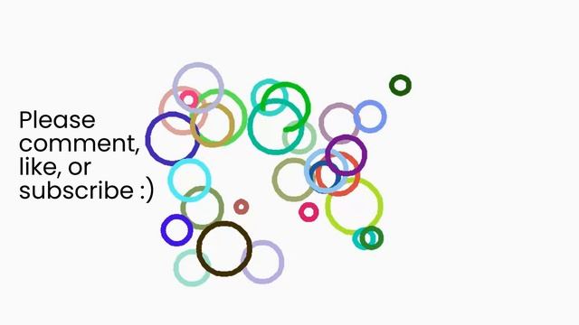 Simple Python Turtle Graphic and Code: Bubbles смотреть онлайн