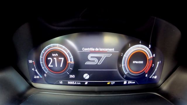 Ford Puma ST 200 : acceleration et vitesse maxi (descente après 200 km/h) смотреть онлайн