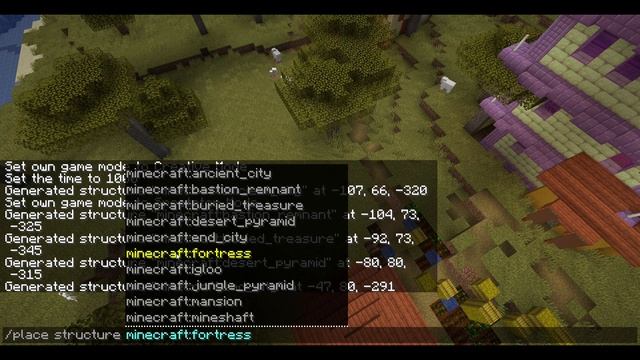 how to spawn structure in Minecraft Java 1.19 смотреть онлайн