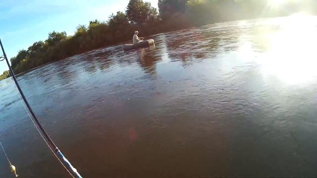 Голавль на килограмм р. Мокша (разловил Pontoon21 Fop 38F-SR ) смотреть онлайн