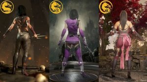 Mortal Kombat X vs Mortal Kombat 11 vs Mortal Kombat 1 All Returning Characters Comparison