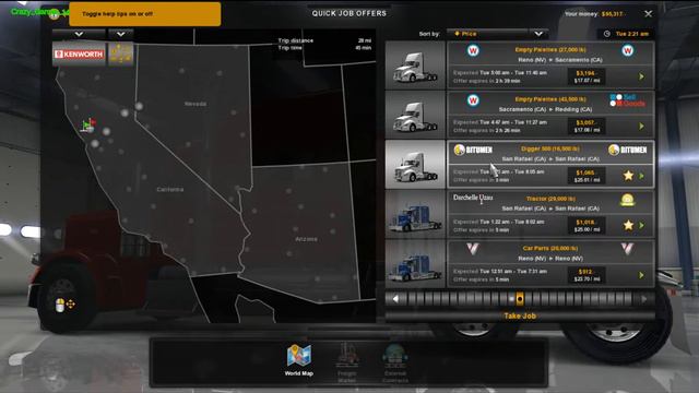 American|Truck|Simulator|Version 1.5.1.2s | Digger 500 delivered in San Rafael смотреть онлайн