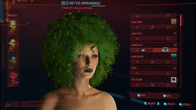 Cyberpunk 2077 Character Creation Female V New Hairstyles 1.6 Update смотреть онлайн