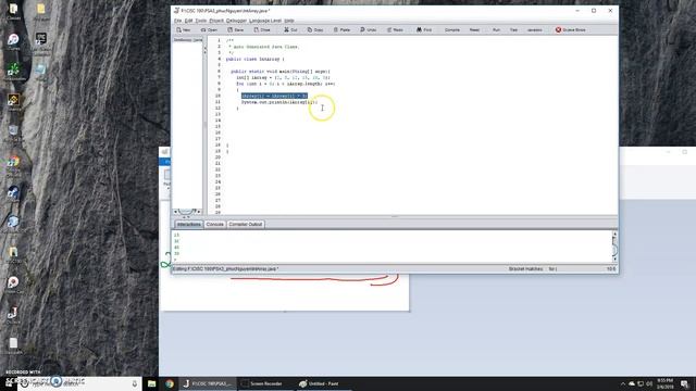 Video Assessment 3 Tracing an Array Dr.Java смотреть онлайн