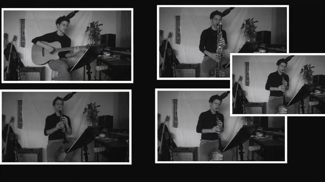 Johannes Brahms - Ungarischer Tanz Nr. 5 (Clarinet Quartet + Gypsy Guitar) | Felix Martl смотреть онлайн