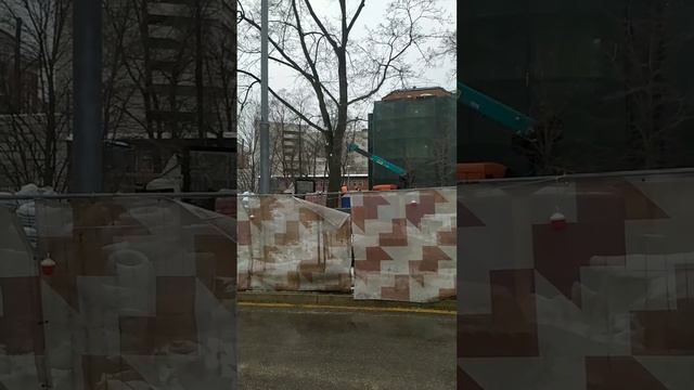 Манипулятор выгружает манипулятор у Боткина 18.01.23 смотреть онлайн