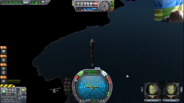 Kerbal Space Program - Песочница, Полёт в космос!(и МЕГА самолет) смотреть онлайн