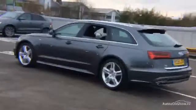 RE66LGU AUDI A6 AVANT TDI ULTRA S LINE GREY 2016, Reading Audi смотреть онлайн