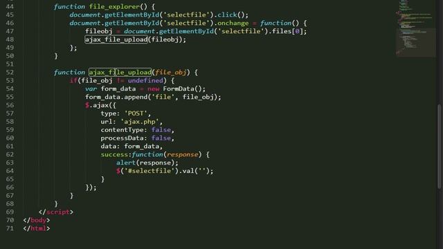 Drag And Drop File Upload Using JavaScript And PHP смотреть онлайн