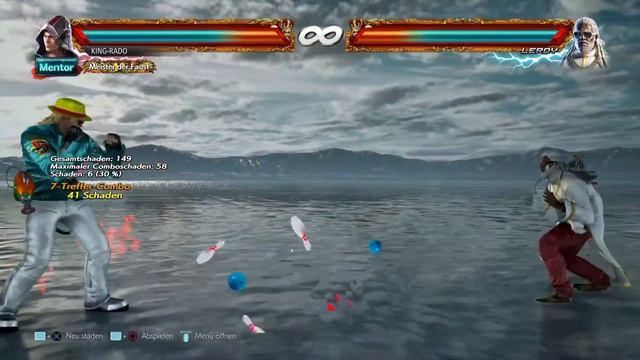 TEKKEN 7 seson 4 NEW STEVE FOX COMBO STYLE teke up the tr.... смотреть онлайн