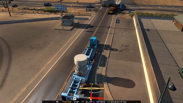 American Truck Simulator: Nuclear waste transport - Kenworth 521 - Elko Nevada смотреть онлайн