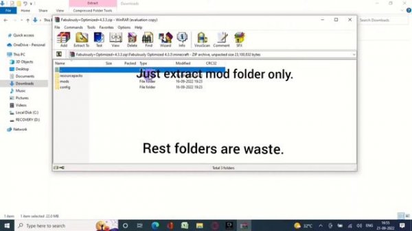 How to download and install Fabulously Optimized Mod. #minecraft #mods