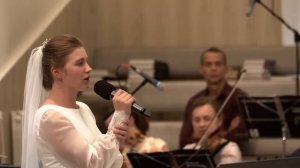 💞Невеста спела жениху ~Нет, не просто это что дороги наши…