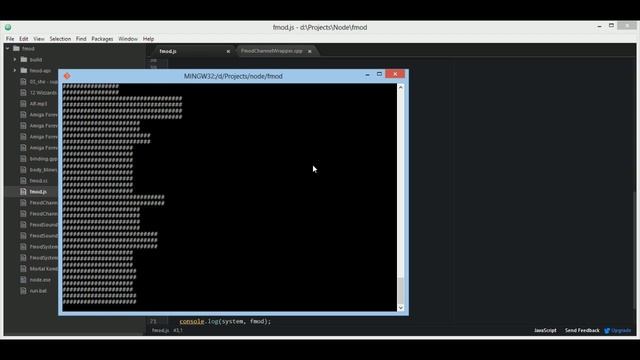 Node.js FMOD wrapper смотреть онлайн