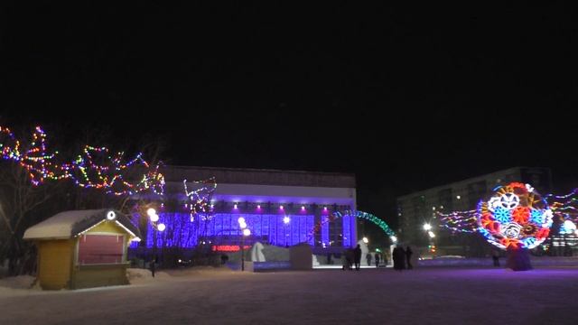 Воркута пред-Новогодняя. За 2 часа до наступления Нового года! 31.12.2021 г. смотреть онлайн