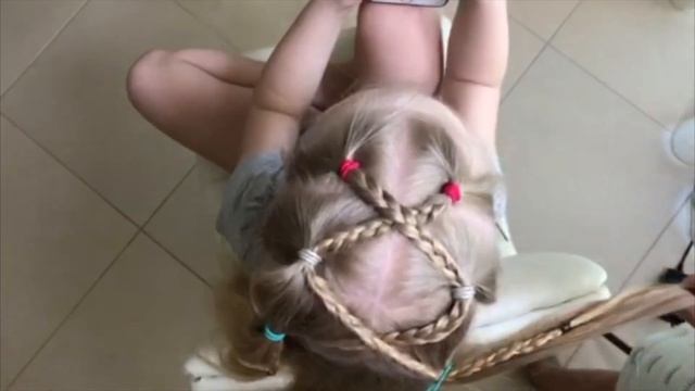 Дракончики из резинок со шнуровкой из косы. Косички из резинок смотреть онлайн