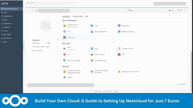 Create Your Own Cloud for Just 7 Euros! ? A Step-by-Step Guide with Nextcloud! смотреть онлайн