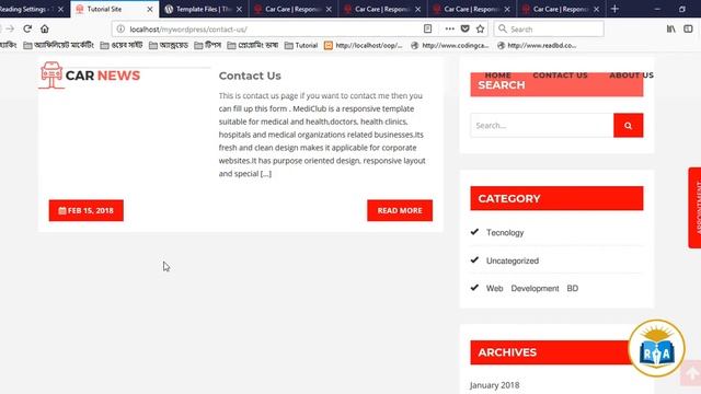 Wordpress Theme Development part-16 .How to create Custom and Specialized Page Templates part-1 смотреть онлайн