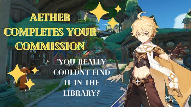 Aether Completes Your Commission {Aether x Listener} {Genshin Impact ASMR} смотреть онлайн