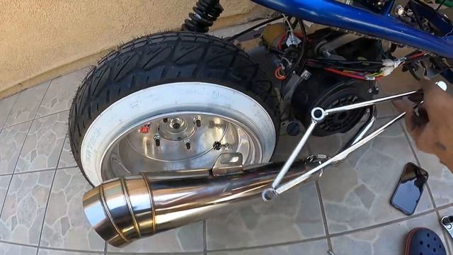 HONDA RUCKUS EBAY EXHAUST GY6 SWAP EP 7 смотреть онлайн