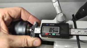 мини токарный WM210 электронная линейка пиноли задней бабки