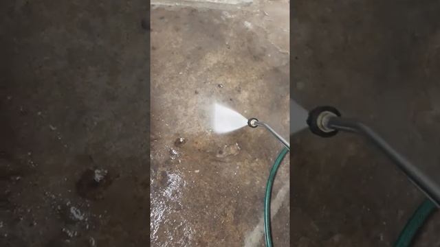 Stihl RE 98 with custom nozzle смотреть онлайн