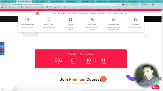 Join Wordpress Website Online Course and Get upto $300 tools for Free смотреть онлайн