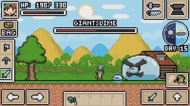 Boss Giant Slime - Ultra Pixel Survive смотреть онлайн