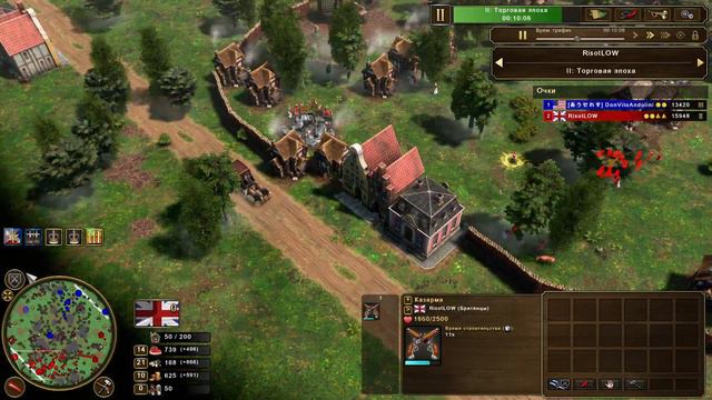 Age of Empires III Definitive Edition USA vs British Вафельные комментарии #254 смотреть онлайн