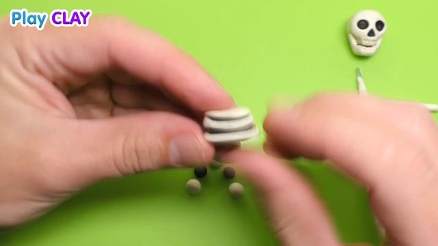 How to make HUMAN SKELETON out of Clay смотреть онлайн
