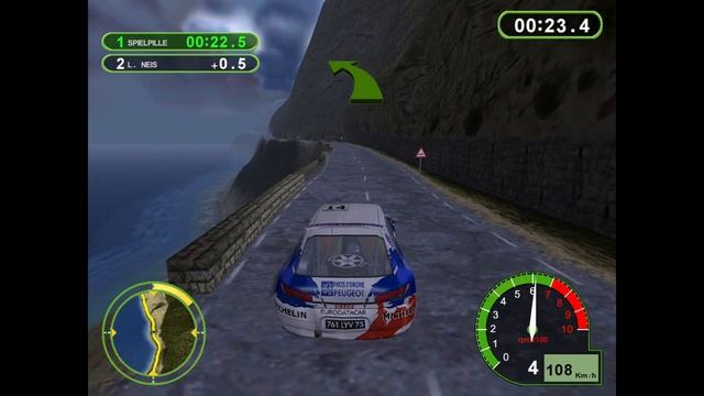 PRO RALLY 2001 Gameplay deutsch - KitCar San Remo смотреть онлайн
