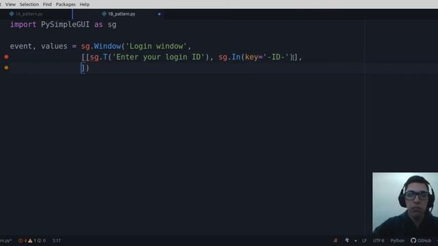 PySimpleGUI Cookbook - #03 Janela Única (self-closing window) смотреть онлайн