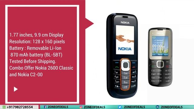 BUY 1 GET 1 FREE - NOKIA 2600 + Nokia C2 - Nokia Phone 2022 - Nokia Keypad Mobile - N8 - Zoneofdeal смотреть онлайн