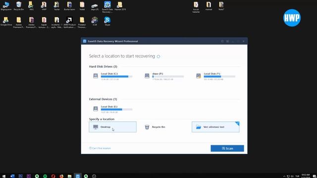 Silinen dosyaları geri getirme: EaseUS Data Recovery смотреть онлайн