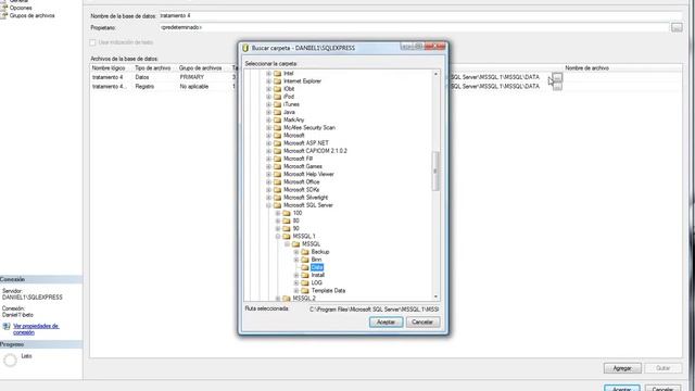 Crear una base de datos en SQL server 2005 смотреть онлайн