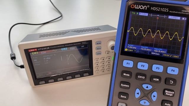 OWON HDS2102S Часть2 Подробный обзор смотреть онлайн