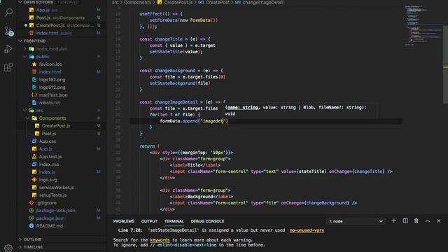 Upload Single dan Upload Multiple Image dengan React Js, Node Js, MongoDB menggunakan formidable #5 смотреть онлайн